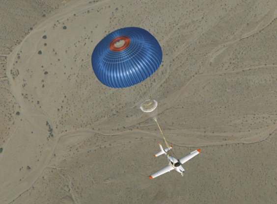 Sistemi di salvataggio con paracadute balistico 